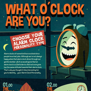What O' Clock Are You? (Infographic Detail)
