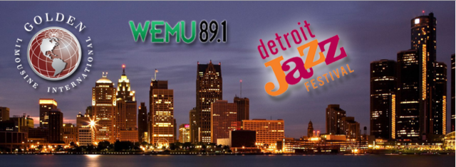 Golden Limousine International partners with WEMU 89.1 to provide shuttle services to the 34th annual Detroit Jazz Festival.