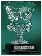 Champions Circle Crystal Vase