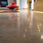 Residential Concrete Floor Polished With A TITAN And Sealed With ULTRAGuard