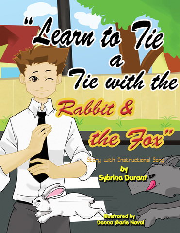 Learn To Tie A Tie With The Rabbit And The Fox book cover.