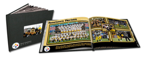 Steelers fan memory book at OurHubbub.com