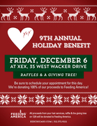 XEX Holiday Benefit Poster