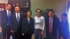 China Gaoxin Investment Group visiting Dr Pharm USA in Denver, Colorado October 2013.  