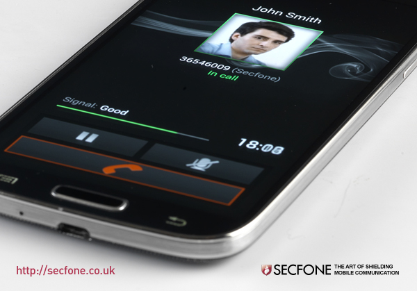Secfone with triple-level protection on Samsung Galaxy S IV