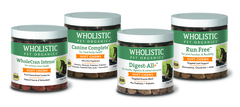 Wholistic Pet Organics adds to their National Animal Supplement Council (NASC) approved product line with new palatable, functional soft chews, available for dogs and cats. 