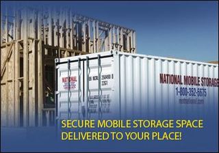 Got Stuff?  Get Portable Storage from National Construction Rentals
