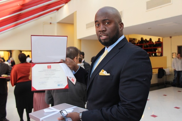 Graduate of Goldman Sach's 10k Small Business Program Carlton Noel Campbell.