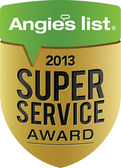 Plumbing Plus Earns Esteemed Angie's List Super Service Award For Third Straight Year