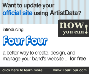 FourFour Hooks Up with ArtistData, Delivers New Way for Bands to Optimize Their Official Website