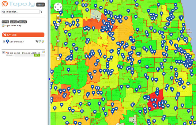 New and improved online mapping services brought by Mapline.