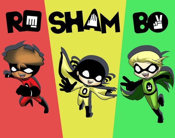 Roshambo Comic Characters