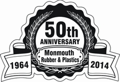 Monmouth Rubber and Plastics celebrates 50 years manufacturing closed cell sponge rubber and plastic foam.