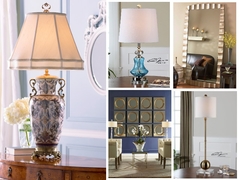Wide Selection of Top Name Brands - Table Lamps, Floor Lamps, Wall Mirrors