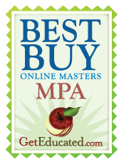 GetEducated.com 2010 Best Buy Online Masters Degree in Public Administration