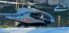 Logo on Helicopter