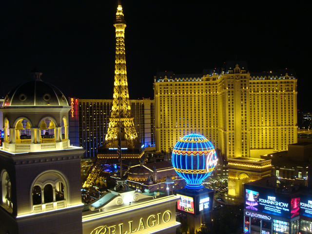 View from the Cosmopolitan in Las Vegas