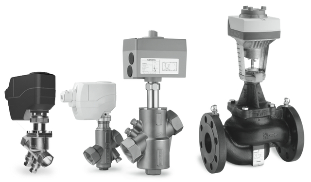 Siemens Actuators and Valve Assemblies by HVACbrain.com