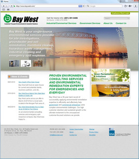 NEW WEBSITE DESIGN FOR BAY WEST