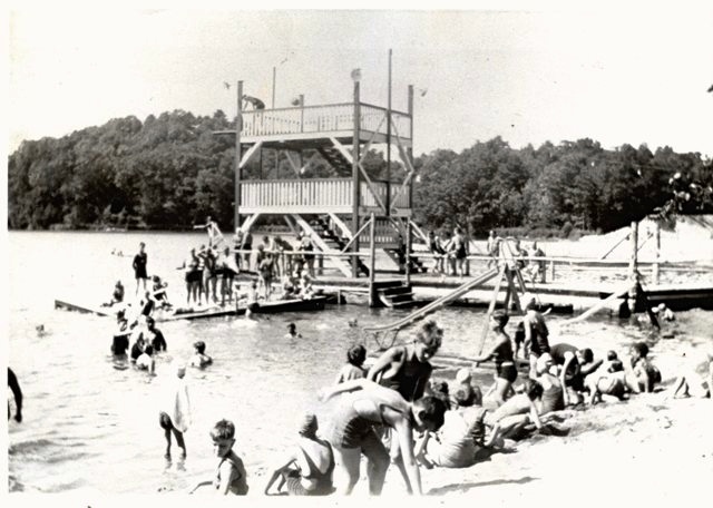 Williams Lake Bathers c. 1940s