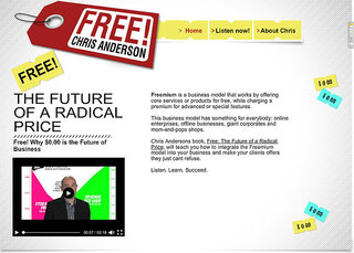 Wix Offers Free eBook on Freemium Model, by Wired Magazine's Chris Anderson