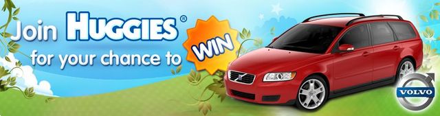 Enter The Volvo Competition by Huggies Australia For Your Chance to Win