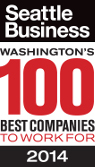 Seattle Business Magazine Top 100 Companies to work for