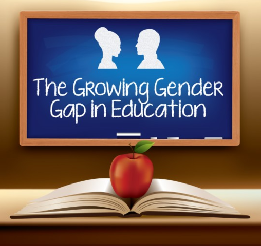 The Grand River Academy illustrates the growing gender gap in education with the release of their latest infographic.