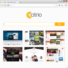 Citrio: new fast and lightweight browser