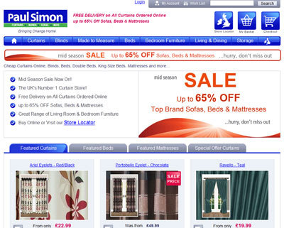 Paul Simon Mid Season Sale - Homepage