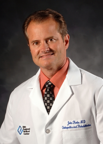 Board-certified hand surgeon John K. Krebs, MD
