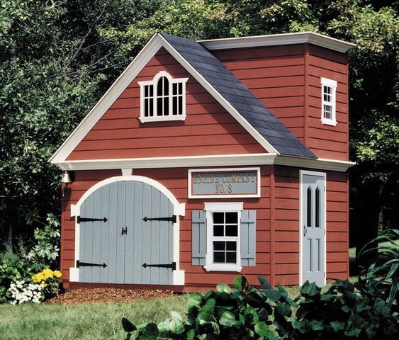 Firehouse Backyard Playhouse