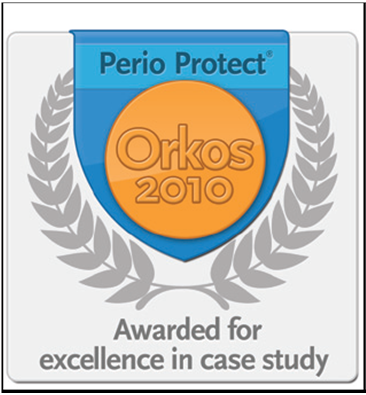Orkos 2010 Award for Dental Excellence in Case Study