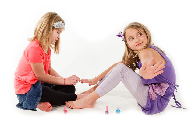 Kid-friendly, Non-toxic, Spill-proof  Bo-Po (Brush On - Peel Off) Nail Polish from Worx Toys.