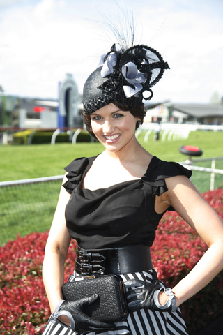Country Racing Victoria's "Country's Best Dressed Racegoer" Spring Heat Judges' Choice Winner - Breanne Fanning
