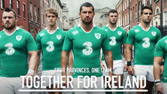 The New Ireland Rugby Kit. Four Provinces, One Team. 