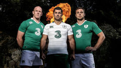 Ireland Home And Away Rugby Kits 