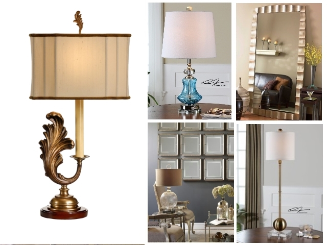 Fine Table Lamps, Mirrors and Home Accessories