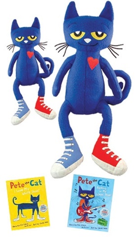 Pete the Cat product from MerryMakers
