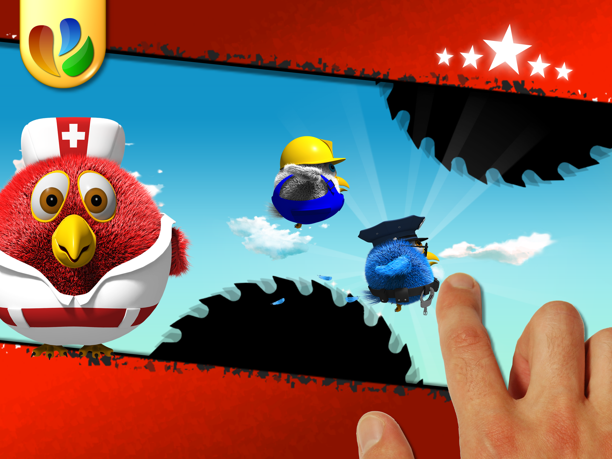download the new for ios Party Birds: 3D Snake Game Fun