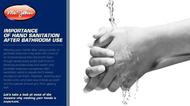 Proper hand washing is essential for anyone looking to stay healthy. Gain some insight with help from Mr. John's newest slideshow. 