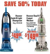 Find Hoover Vacuum Cleaner Discounts During Vacuum Authority's Black Friday Sale.