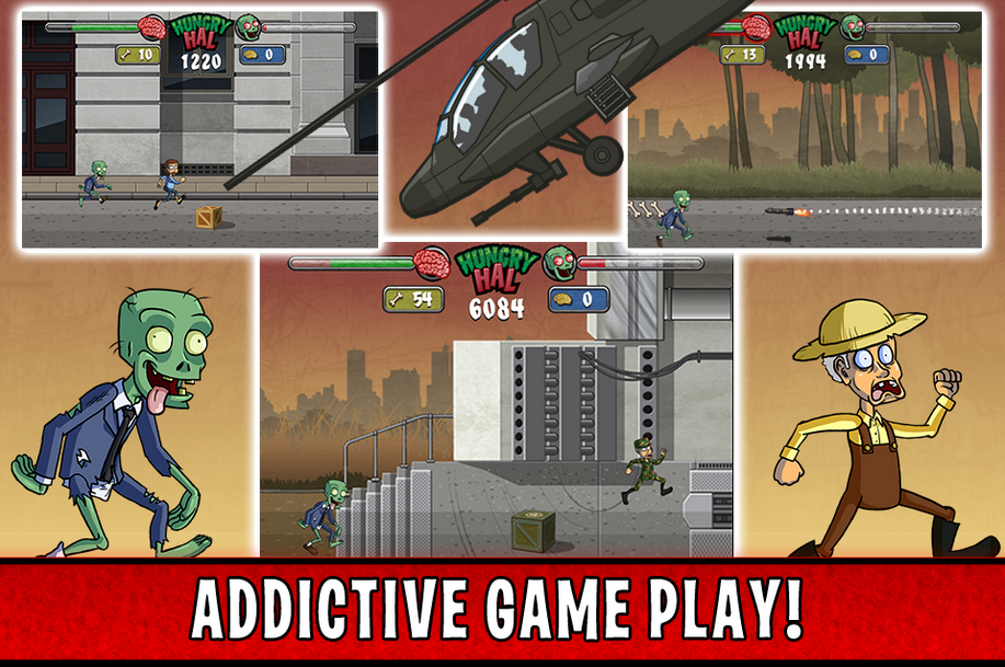 New Addicting Zombie Game App, Hungry Hal, Now Available On Google Play