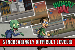 New Addicting Zombie Game App, Hungry Hal,<br />
Now Available On Google Play<br />
