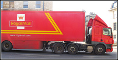 Royal Mail Christmas Lorry Deliveries