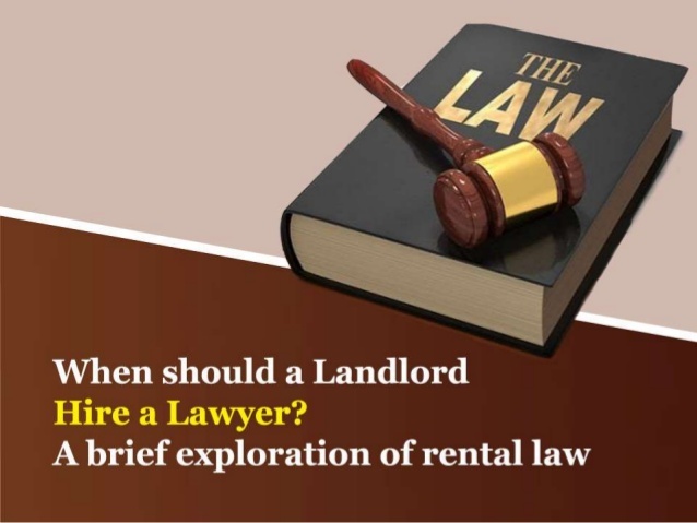 Allegheny Attorneys at Law offer a brief explanation of rental law in their new slideshow. 