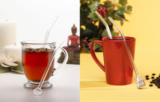 Simplified Eco-friendly Coffee And Tea Brewing Tools Protect Environment And Prevent Dental Stains