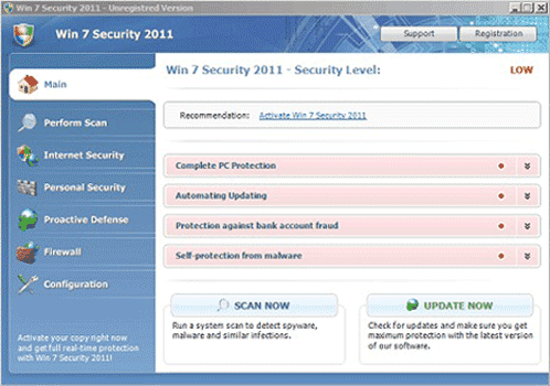 Do not let Win 7 Security 2011 get in your computer!