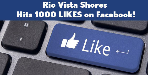 Seen as an indicator of investment interest in Wenatchee riverfront real estate for sale, Rio Vista Shores just hit 1000 Facebook likes.