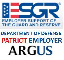 Office of The Secretary of Defense Awards "Patriot Employer" Award to Argus Chief Executive